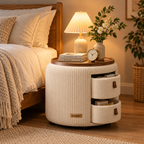 Nestora Storage Ottoman Side Table