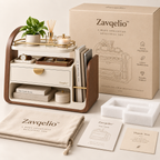 Arched Multi-Zone Desktop Organizer
